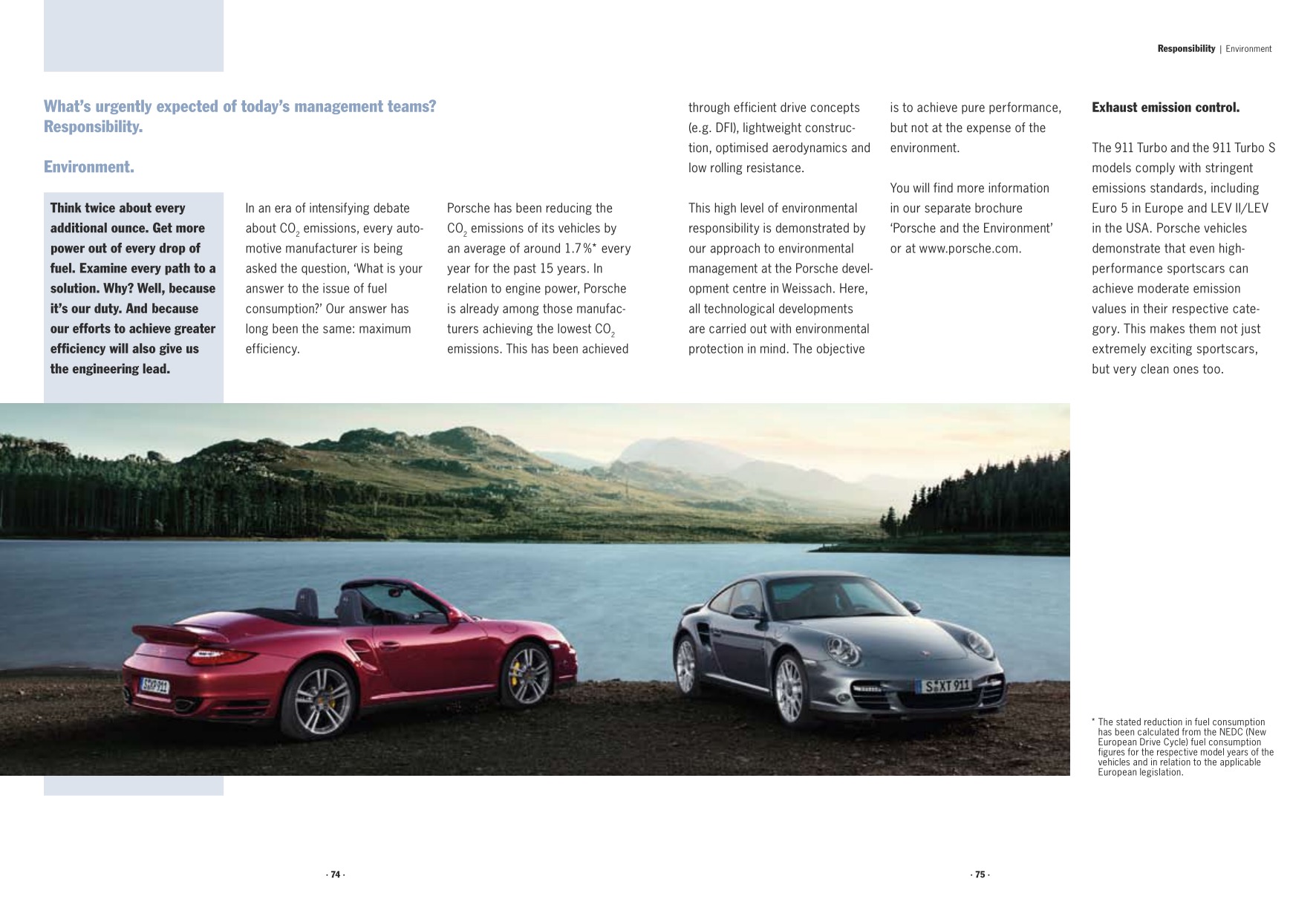 2010 Porsche 911 Turbo Brochure Page 17